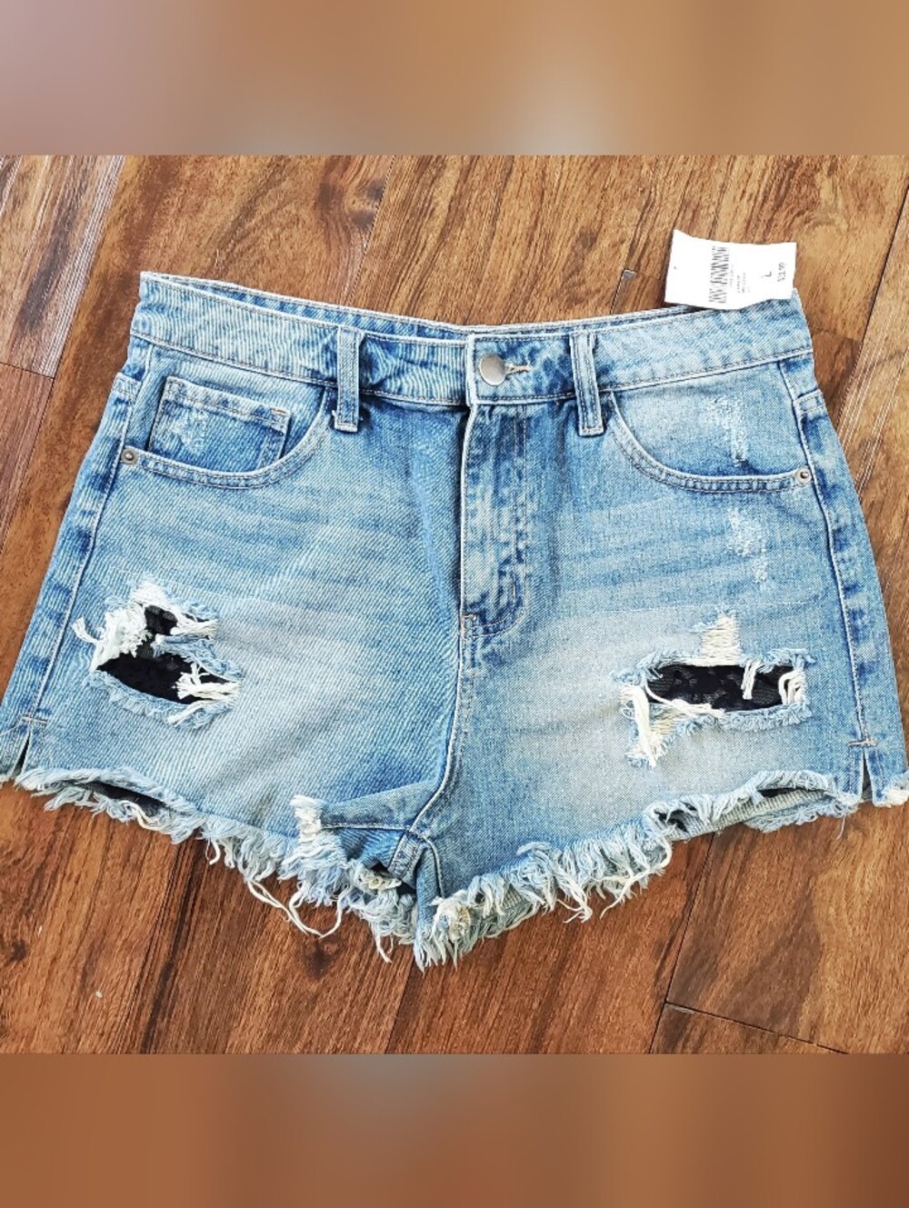 NWT NEW Forever21 denim shorts Sz 8